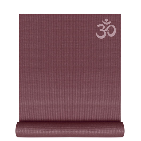 Yogamatte Basic – Om bordeaux