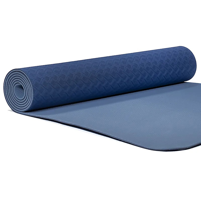 Yogamatte TPE blau