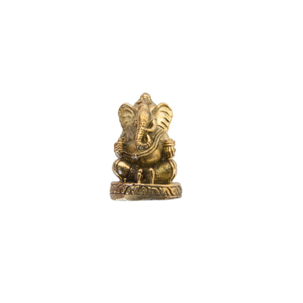 Ganesha Ministatue Messing