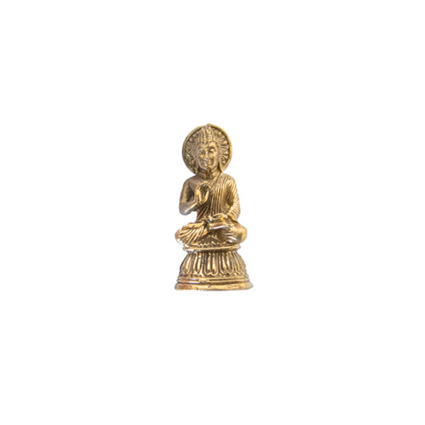 Buddha Ministatue Messing