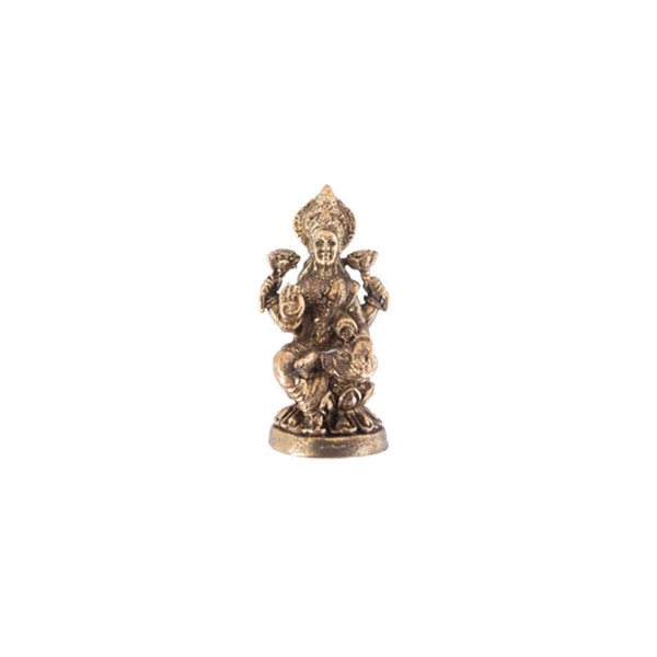 Lakshmi Ministatue Messing