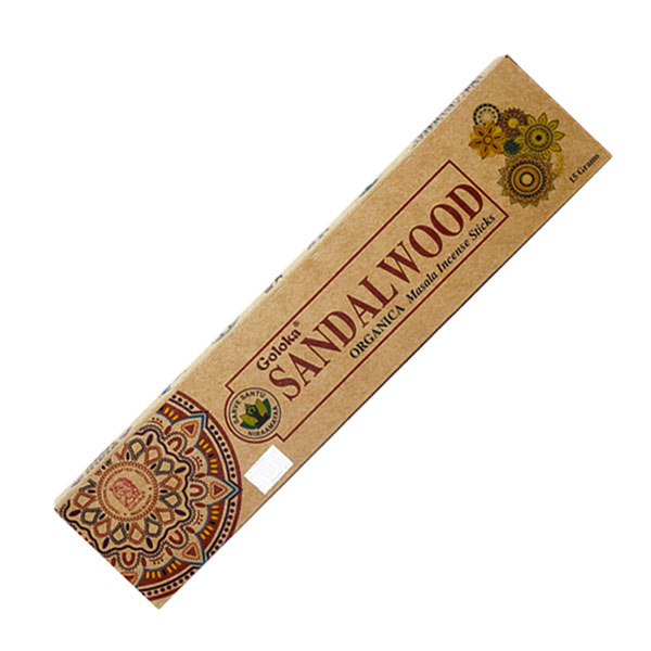 Sandelwood Goloka Organic Räucherstäbchen