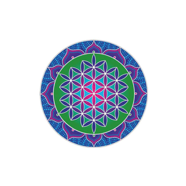 Sacred Flower of Life, Sticker groß