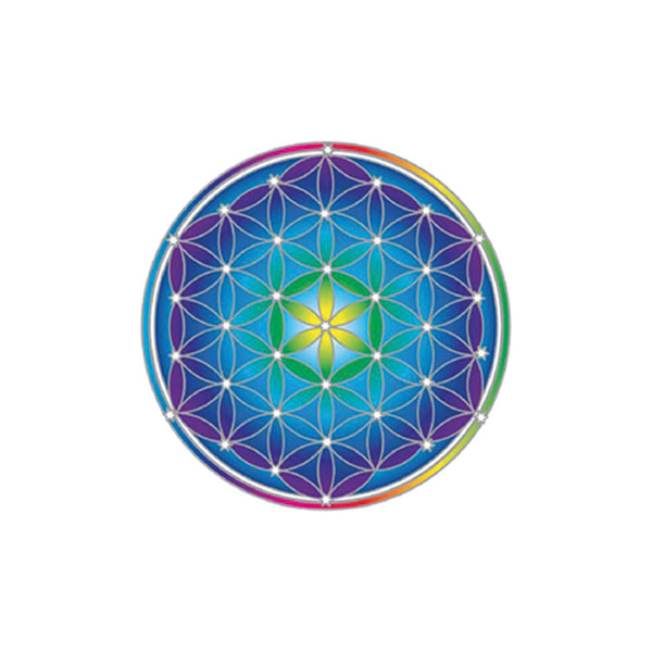 Flower of Life Mandala, Sticker groß