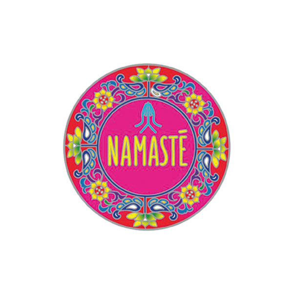 Namaste Mandala, Sticker groß