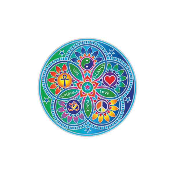 Living Energies Mandala, Sticker groß