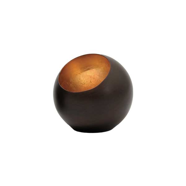 Goldlicht Globe bronze-gold 10cm