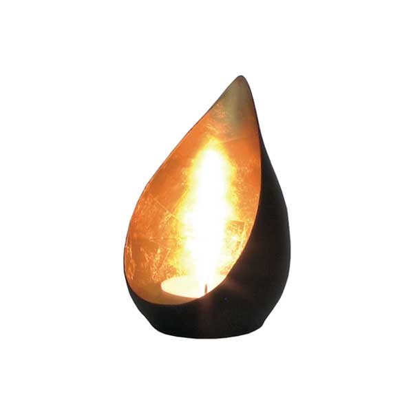 Goldlicht Flame bronzen-golden 17,5cm