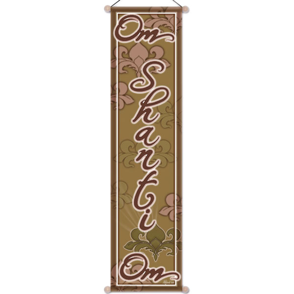 Om Shanti Om Affirmations Banner