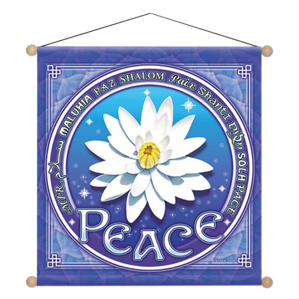 Lotus of Peace Wandbild