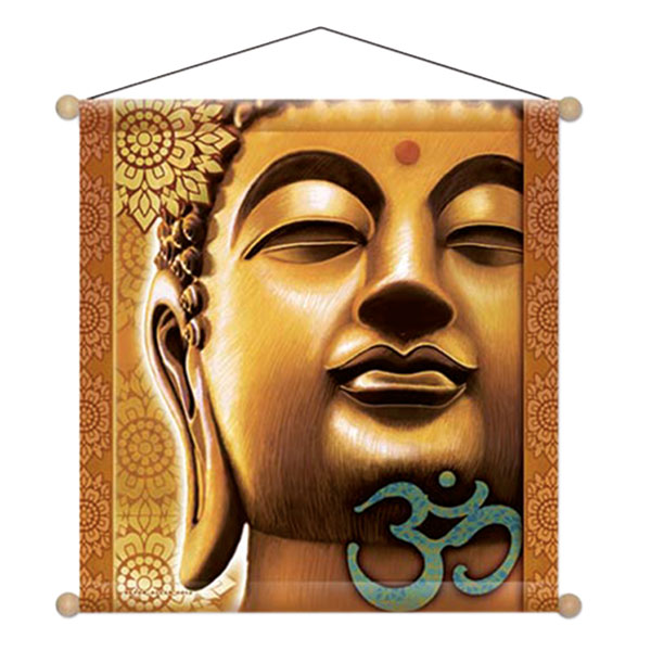 Golden Buddha Wandbild