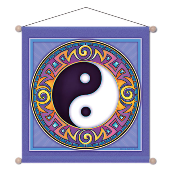 Yin Yang Wandbild