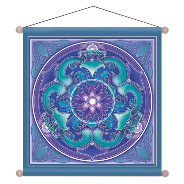 Nouveau Lotus Wandbild