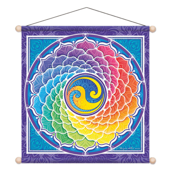 Rainbow Spiral Wandbild