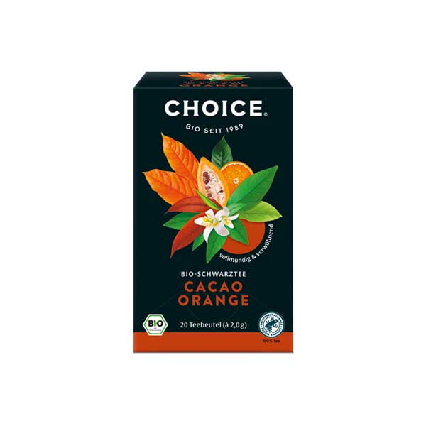 Cacao Orange Yogi Tee Coice