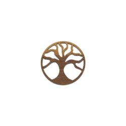 Baum des Lebens in Nuss Vollholz - 9,5 cm