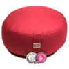 Meditationskissen Bio-Baumwolle rot Meditationskissen Bio-Baumwolle rot