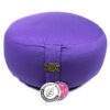 Meditationskissen Bio-Baumwolle violett