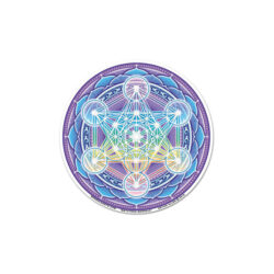 Metatron Mandala  Aufkleber rund
