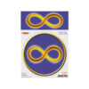 Infinity Aufkleber mehrteilig