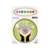 Reiki Hands Aufkleber mehrteilig