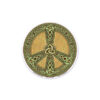 Celtic Peace Aufkleber rund