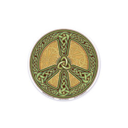 Celtic Peace Aufkleber rund