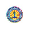 Yoga Spirit Mandala, Sticker groß
