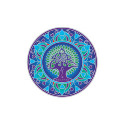 Earth Mandala, Sticker groß