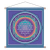 Sri Yantra Wandbild