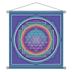 Sri Yantra Wandbild
