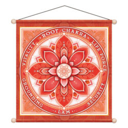 Wurzel Chakra Wandbild