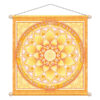 Solar Chakra Wandbild