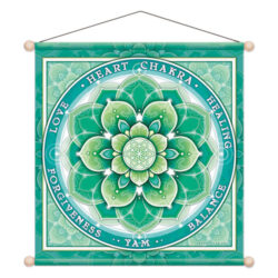 Herz Chakra Wandbild