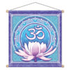 Om Flower Wandbild