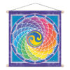 Rainbow Spiral Wandbild