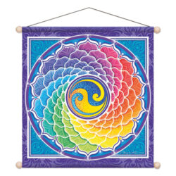 Rainbow Spiral Wandbild
